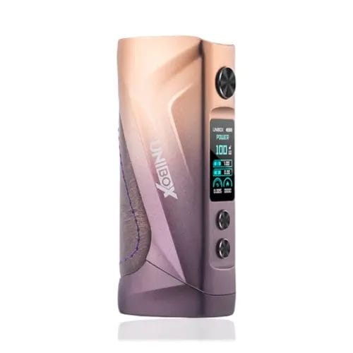 oxva unibox box mod 80w gold purple