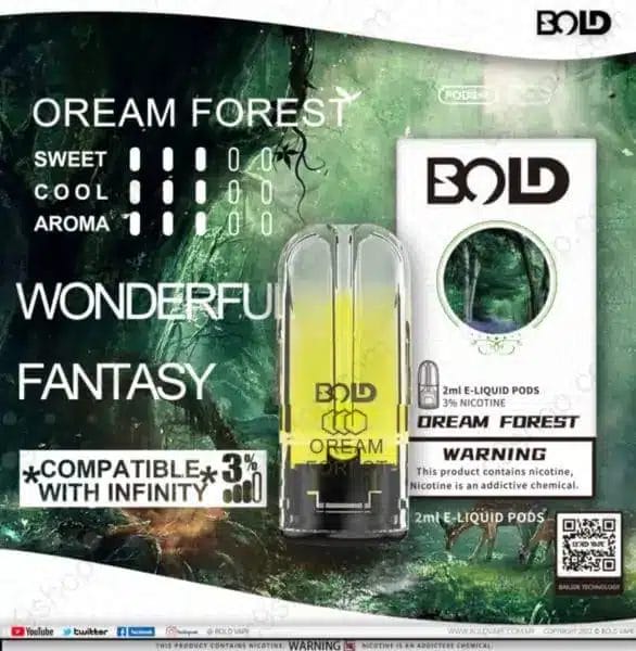 bold infinite dreamy forest