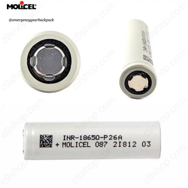 molicel p26a 18650 35a 1