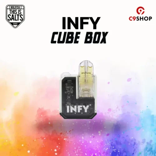 infy cube box crystal white