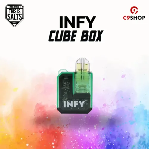 infy cube box spring green